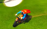 Superhero Tricky Bike Race Screen Shot 1