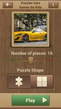 Puzzle Gry Samochodowe Screen Shot 3