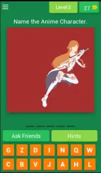 Anime Quiz Games Screen Shot 2