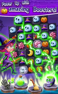 Witchdom -  Candy Witch Match 3 Puzzle 2019 Screen Shot 3