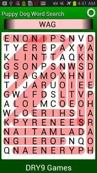 Puppy Dog Word Search Screen Shot 1