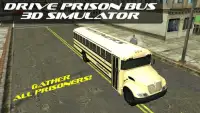 Вождение Тюремного Автобуса 3D Screen Shot 0