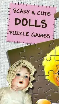 Scary & Cute Doll Puzzle Games Screen Shot 0