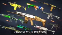 Зов войны: бесплатные военные игры стрельба оружия Screen Shot 3
