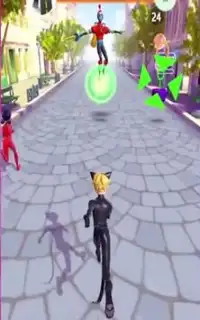 Miraculous Ladybug super game run Adventure Screen Shot 1