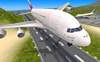 Airplane Fly 3D : Flight Plane Screen Shot 1