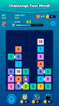 Merge Block: Fun Number Puzzle Screen Shot 4