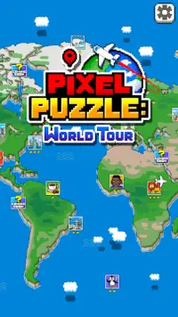 Pixel Puzzle: World Tour Screen Shot 0