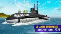 Army Submarine Transport Game Screen Shot 0