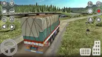 yokuş yukarı dağ aşırı kamyon sürüş simülatörü 3d Screen Shot 2