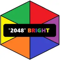 2048 Bright Game Screen Shot 0