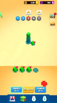 Block tower defence Screen Shot 0