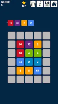 2048 Place n Merge Numbers: Match 3 Block Puzzle Screen Shot 5