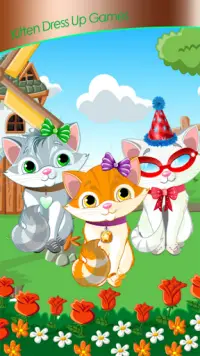 Kitten Dress Up Games Screen Shot 0