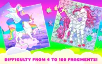 Unicorn Puzzles Game for Girls Screen Shot 11