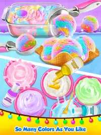Unicorn Ice Cream Maker - Frozen Sweet Desserts Screen Shot 7