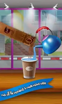 Coffee Maker Cafe Shop & Dessert Game Screen Shot 0