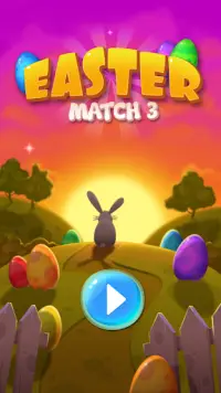 Easter Match 3: Chocolate Candy Egg Swipe King Screen Shot 1