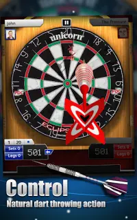 Darts Match Screen Shot 7