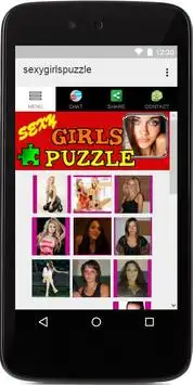 Sexi Girls Puzzle Screen Shot 0