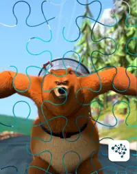 Bear Grizzy Games Jigsaw Screen Shot 0