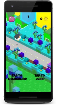 Cute bird boxy run game - Box Runnner game Screen Shot 3