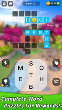 Home Dream: Design Home Games & Word Puzzle Screen Shot 2