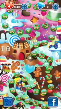 Gummy Crush - Free Game Candy For Christmas Screen Shot 0