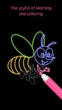 Draw Glow Insect Screen Shot 3