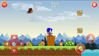 Dash Blue Runner Hedgehog Screen Shot 2