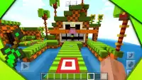 Nowa gra Parkour Race Sonic X Minigame MCPE Screen Shot 5