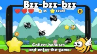 Bzz-bzz-bzz ผึ้งแข่งอาเขต Screen Shot 2