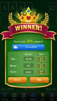 Solitaire Classic-FREE Screen Shot 2