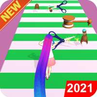 Hair Challenge Game Run Girl 3d Runner 2021