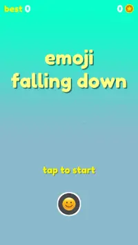 Emoji Falling Down Screen Shot 0