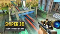Снайпер 3D: Поезд Стрельба Screen Shot 5