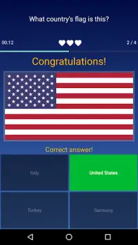 Flag Quiz: Countries, Capitals Screen Shot 5