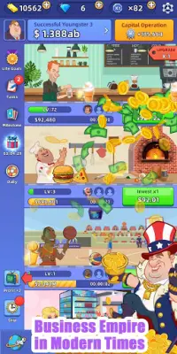 Idle Business Tycoon, Manage Shops & Factories Screen Shot 2