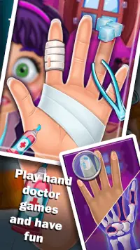 Hospital Games: Foot Doctor, Hand And Eye Doctor Screen Shot 2