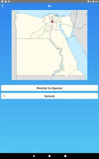 Égypte: les provinces - Quiz de géographie Screen Shot 11