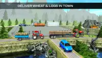 Traktor Pertanian Kargo - Simulator Transportasi Screen Shot 8