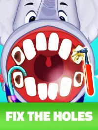طبيب أسنان الحديقة: لعبة أطفال Screen Shot 4
