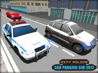 City Police Car Parking Sim 3D Screen Shot 0