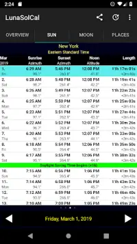 LunaSolCal Mobile Screen Shot 6