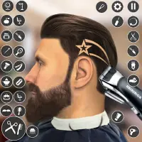 Barbearia salao de cabelo Jogo Screen Shot 10