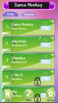 Magic Dance Monkey Piano Game Screen Shot 2