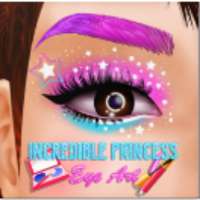 INCREDIBLE PRINCESS EYE ART - Dress up games