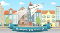 Glider.io: Paper Plane Flight Screen Shot 0