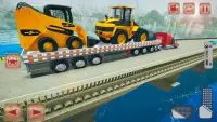 建設トラック＆重掘削機トランスポーター Screen Shot 13