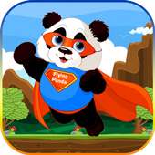 Jungle Adventure of Panda Run  -  Jump Rope